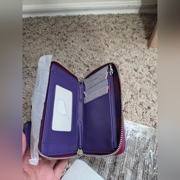 Loungefly Disney Beast with Birds Mini backpack with wallet - Picture 15 of 16